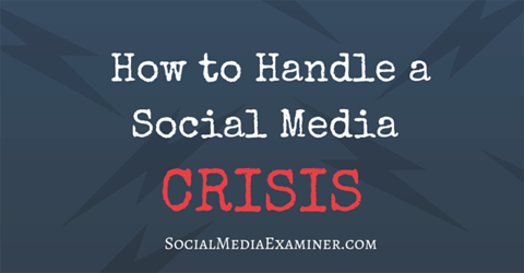справят се с криза в социалните медии