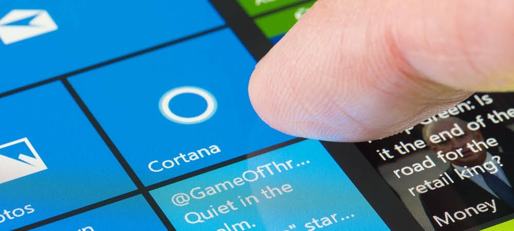 Как да деактивирам напълно Cortana на Windows 10