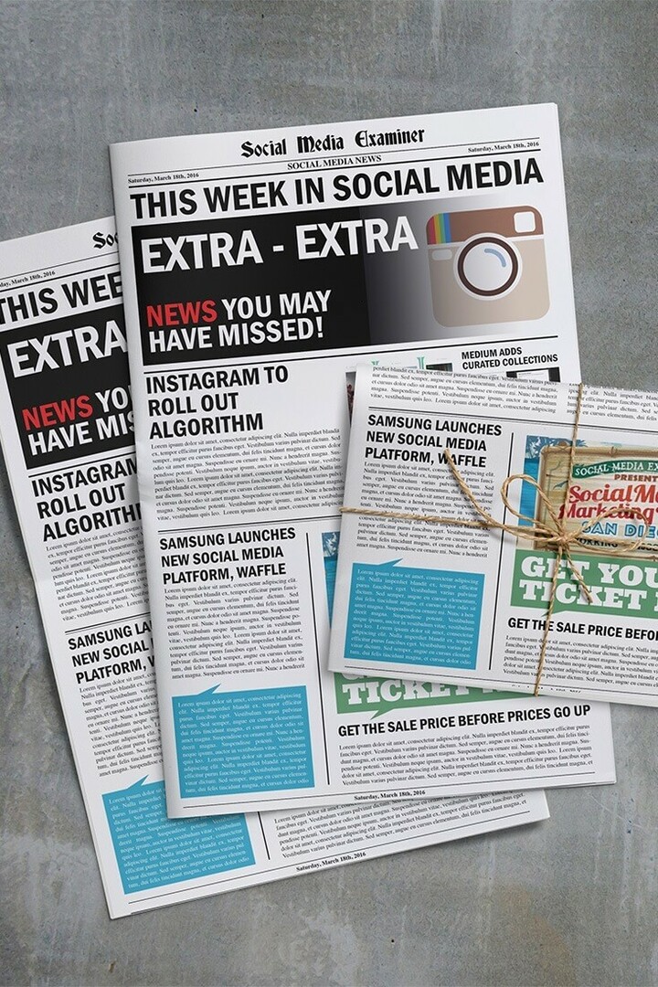 Instagram ще въведе алгоритъм: Тази седмица в социалните медии: Проверка на социалните медии