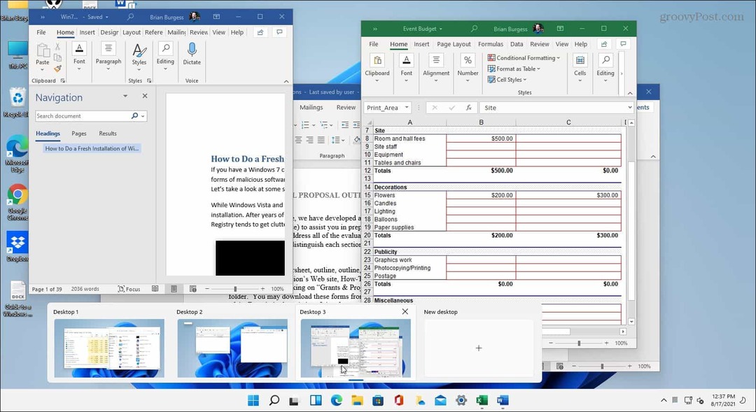 Как да използвате виртуални настолни компютри в Windows 11