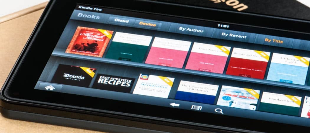 Два начина за деинсталиране на приложения на Kindle Fire