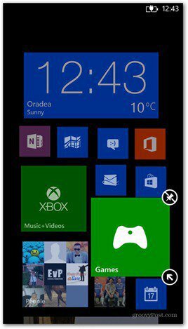 Windows Phone 8 персонализирайте плочки 1
