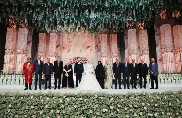Сватбена церемония на племенника на президента Ердоган Осама Ердоган