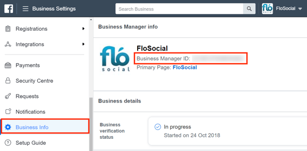 Използвайте Facebook Business Manager, Стъпка 9.