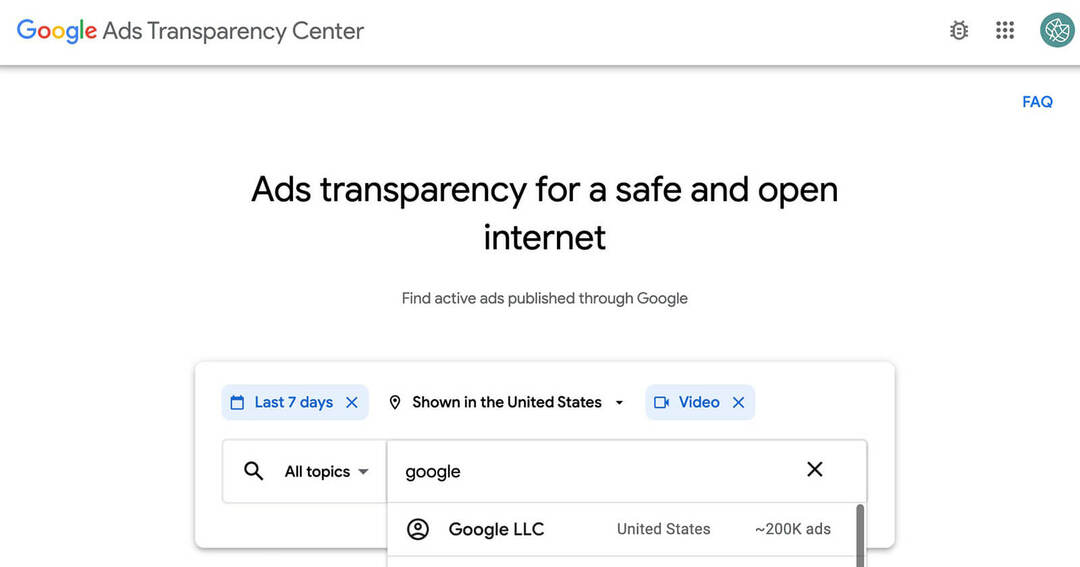 Как да проучите конкуренцията си с Google Ads Transparency Center: Social Media Examiner