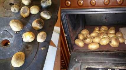 Вкусна рецепта за картофи на фурна! Готвите цели картофи за минути?