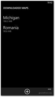 Windows Phone 8 налични карти