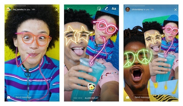 Потребителите на Instagram вече могат да ремиксират снимки на приятели и да ги изпращат обратно за забавни разговори.