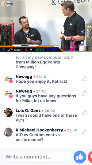 В BlizzCon Newegg е домакин на предаване на живо във Facebook за изграждане на компютър, готов за VR.