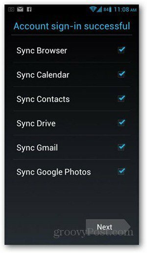 gmail sync