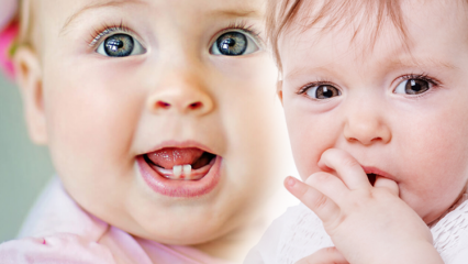 Какво е добро за прорязване на зъбите при бебетата? Кога ще излезе първият зъб, какви са симптомите? треска ...