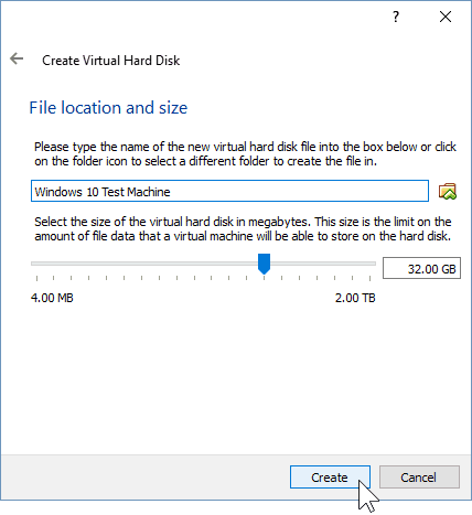 07 Определяне на местоположението на твърдия диск (Инсталиране на Windows 10)