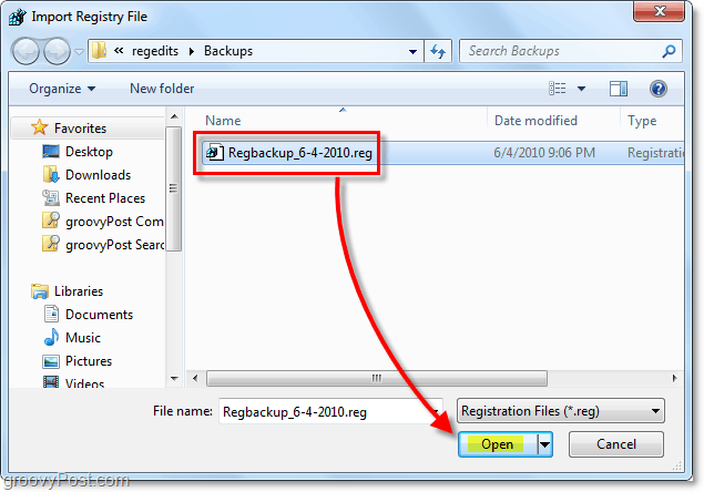 Как да архивирате и възстановите системния регистър на Windows 10 или 7