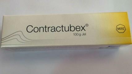 Какво прави Contractubex крем? Как да използвате Контрактубекс крем? Контрактубекс крем цена