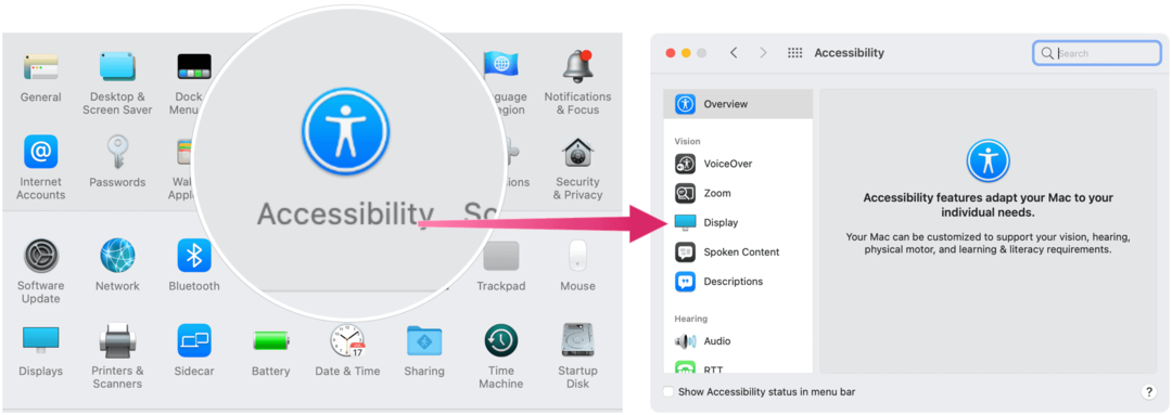 Достъпност: Как да промените цвета на курсора в macOS Monterey