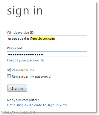 как да влезете в имейл домейни на Windows