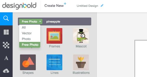 Потърсете безплатна фонова снимка в DesignBold.