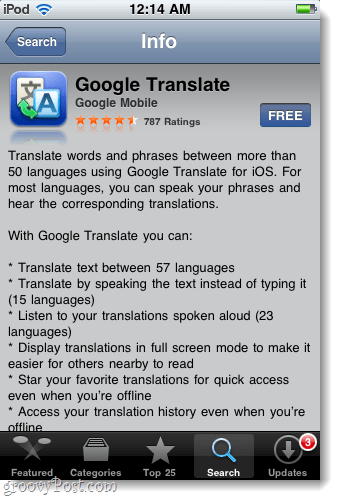 изтеглете и инсталирайте приложението google translate за iphone, ipad и ipod