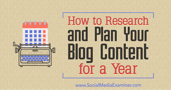 Как да изследвате и планирате съдържанието на вашия блог за една година: Проверка на социалните медии