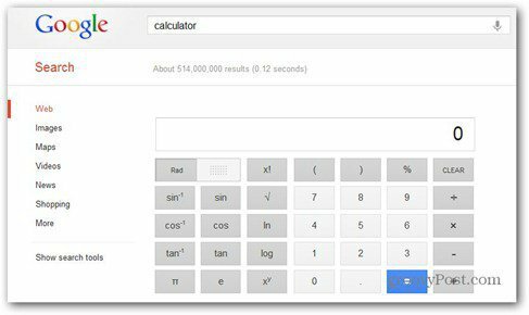 google научен калкулатор