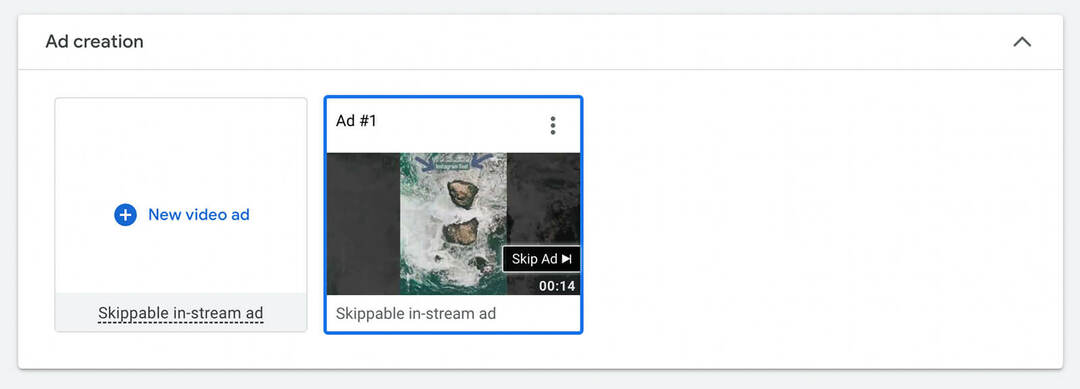 how-to-create-a-video-ad-with-an-existing-short-using-youtube-shorts-ads-include-multiple-ads-in-ad-group-new-video-ad-build-out- пример за създаване на реклама-8
