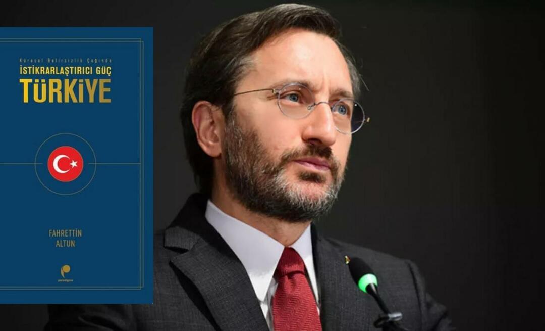 Нова книга от директора по комуникациите Fahrettin Altun: Stabilizing Power Türkiye