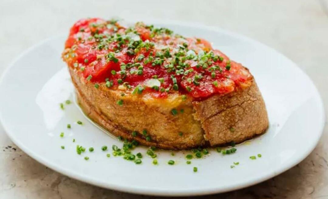 Как да си направим Pan Con Tomate? Рецепта за хляб с домати