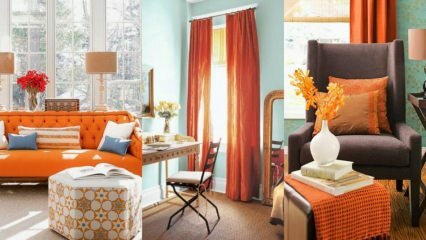 Оранжеви идеи за декорация на дома