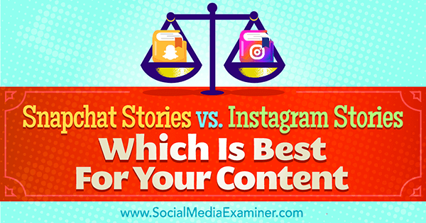 snapchat истории срещу instagram истории