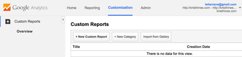 персонализирани отчети в Google Analytics