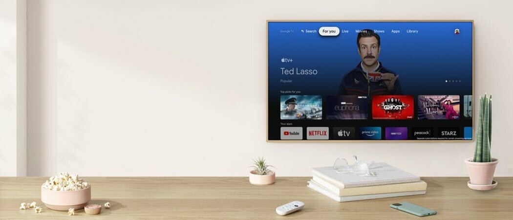 Apple TV идва с Chromecast с Google TV
