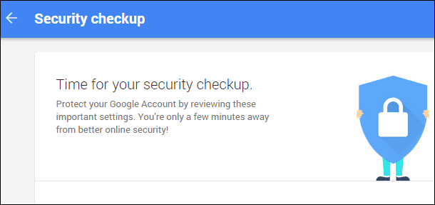Google ви предоставя 2 GB безплатно дисково пространство за проста проверка на сигурността