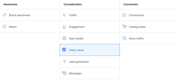 Facebook ThruPlay оптимизация за видеореклами, стъпка 1.