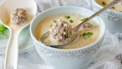 Вкусна рецепта за супа от кюфте