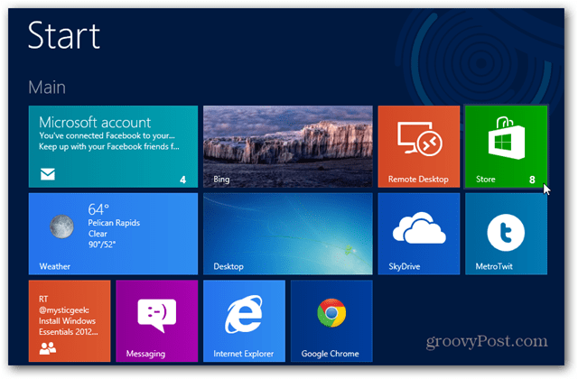 Как да актуализирате приложения за Windows 8