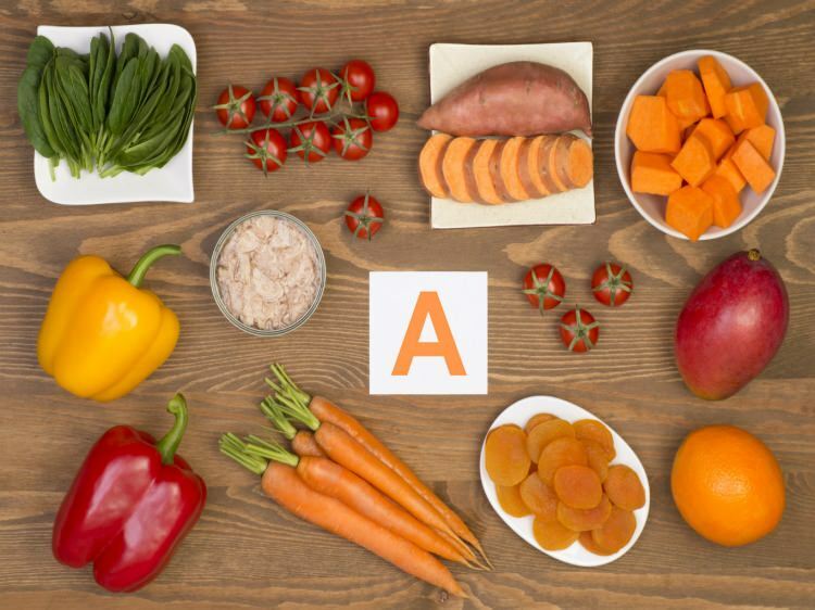 Храни, съдържащи витамин А