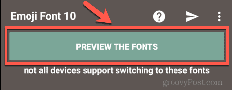 emoji шрифтове за flipfont визуализирайте шрифтовете