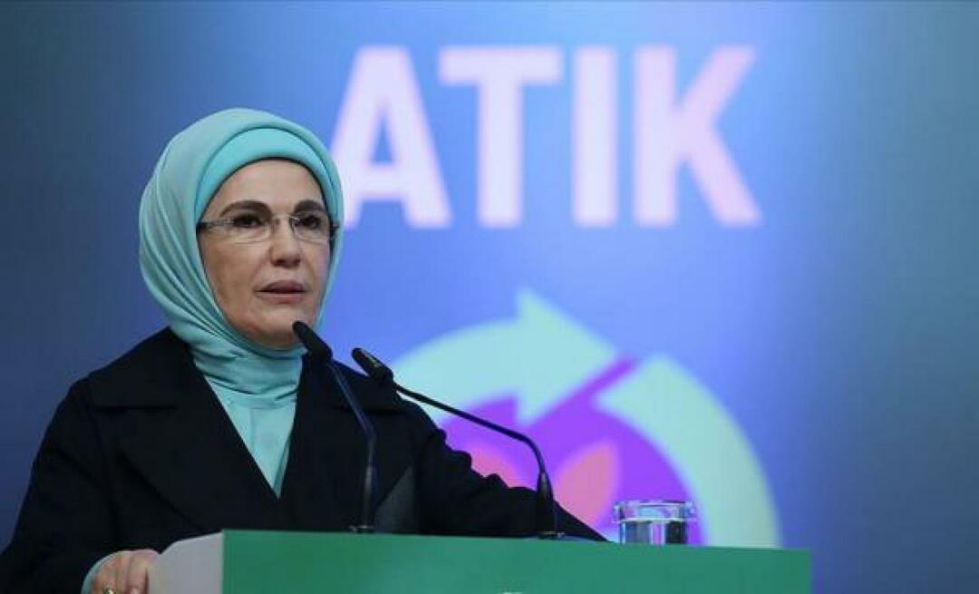 Емине Ердоган поздрави членовете на женското предприемаческо кооператив Hatay Green Nature