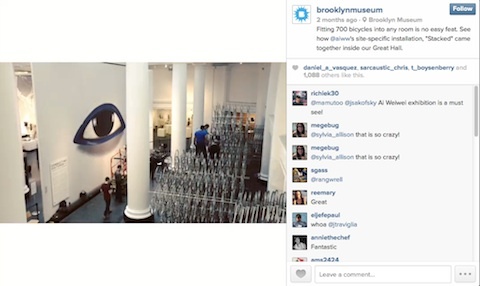 музей на Бруклин instagram изображение
