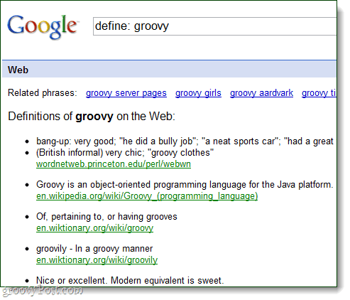 google речник