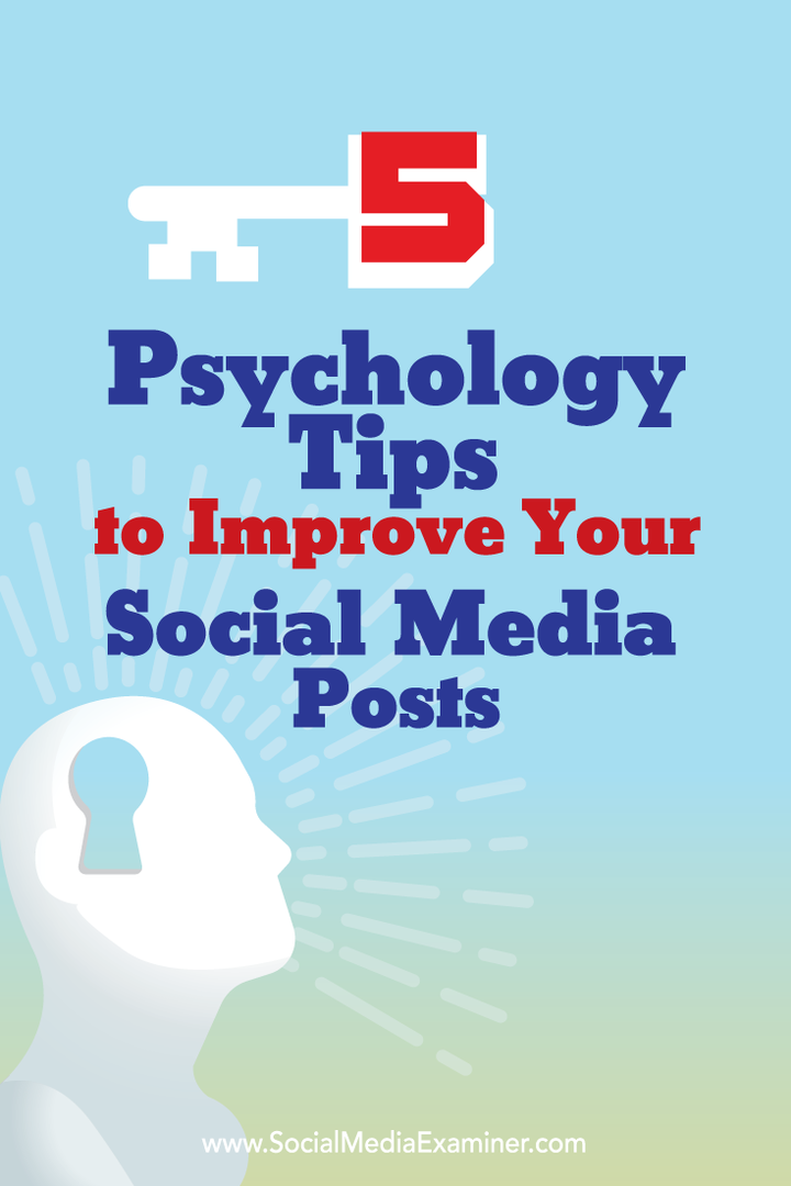 психологически съвети за подобряване на публикациите в социалните медии