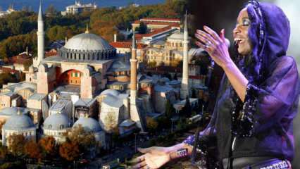 Подкрепа от американската певица Дела Майлс за отваряне на Света София за поклонение