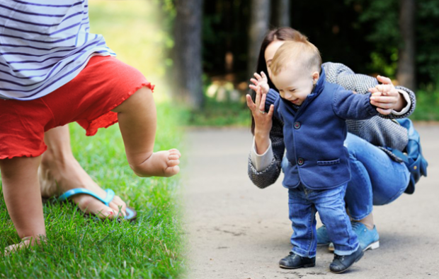 Пешеходни упражнения за бебета