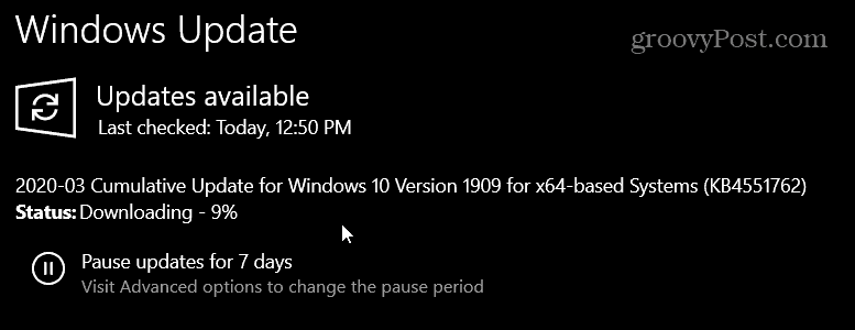 KB4451762 за Windows 10 1903 и 1909