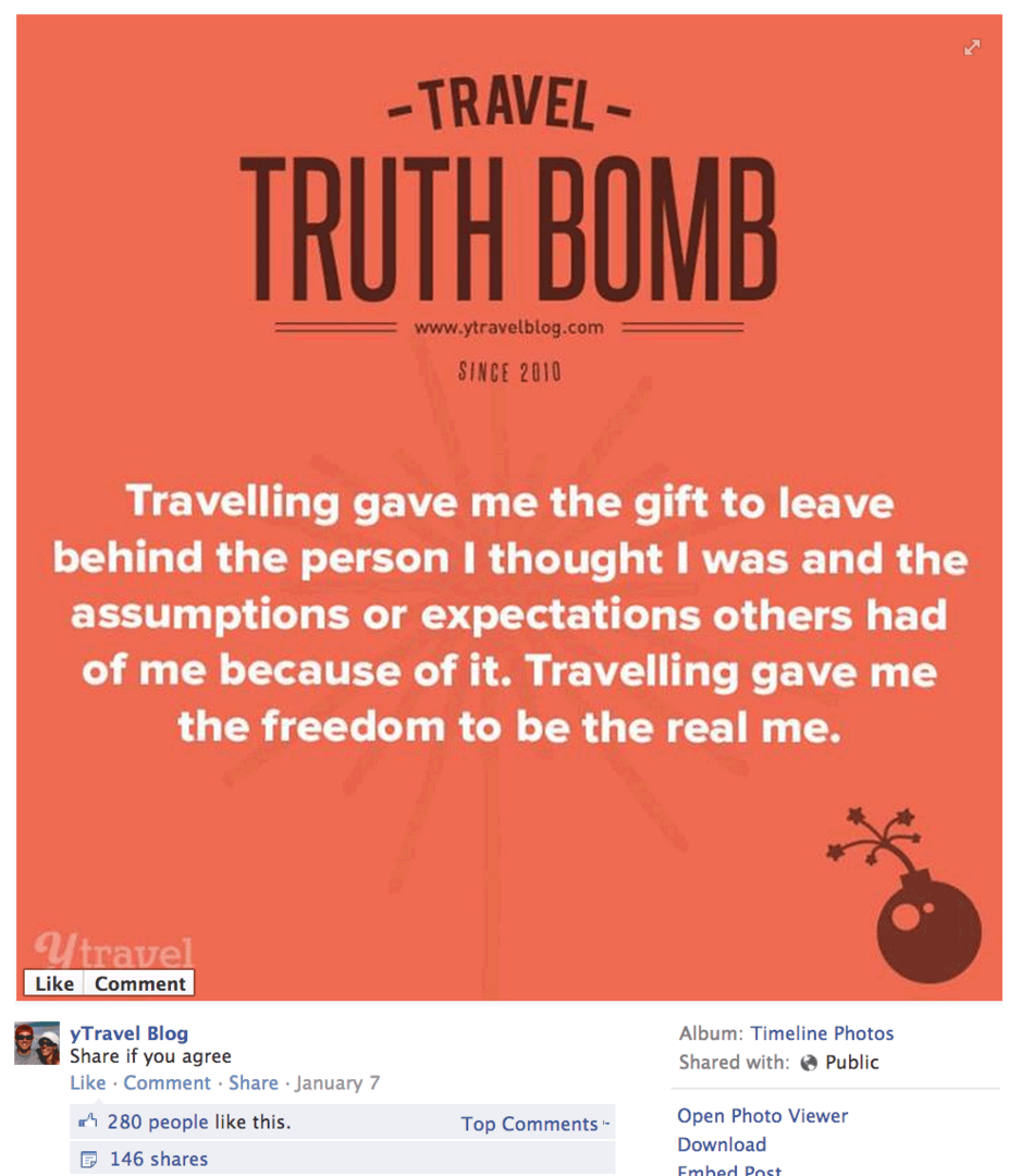 пътешествие истина бомба