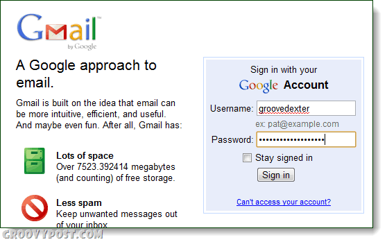Gmail подход за вход по имейл