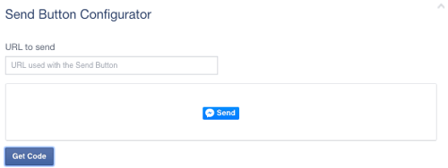 бутон за изпращане на facebook е зададен на празен url