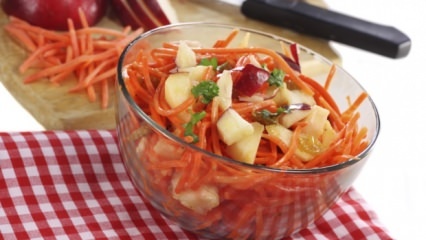 Рецепта за салата от моркови, която отслабва бързо