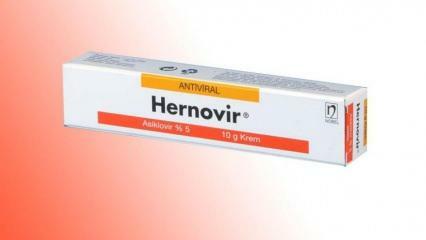 Какво прави Hernovir крем и какви са предимствата му? Как да използвате Hernovir крем?
