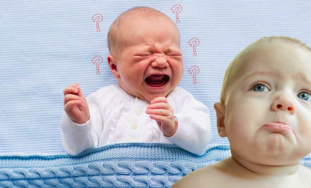 Защо бебетата плачат? Какво казват бебетата с плач? 5 стила на плач на бебета